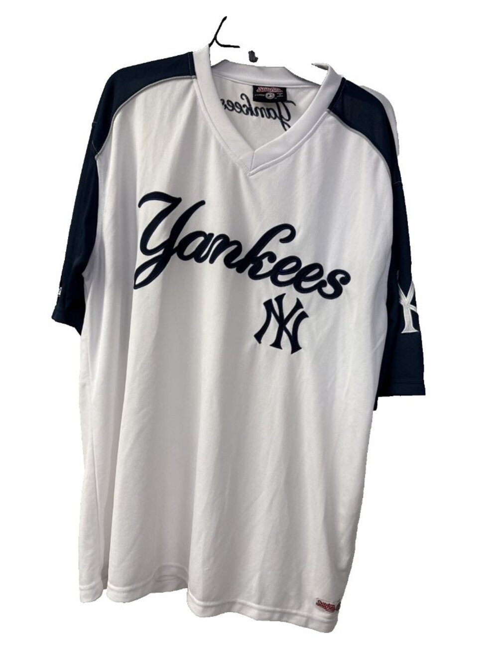 New York Yankees - Stiches Size XL  Pull Over - Warm Up Jersey - LOOK